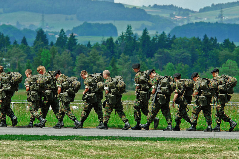 Военная форма швейцарии