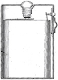 Первый электрический фонарь на плоской батарейке - Конрад Хьюберт - патент 1047525.