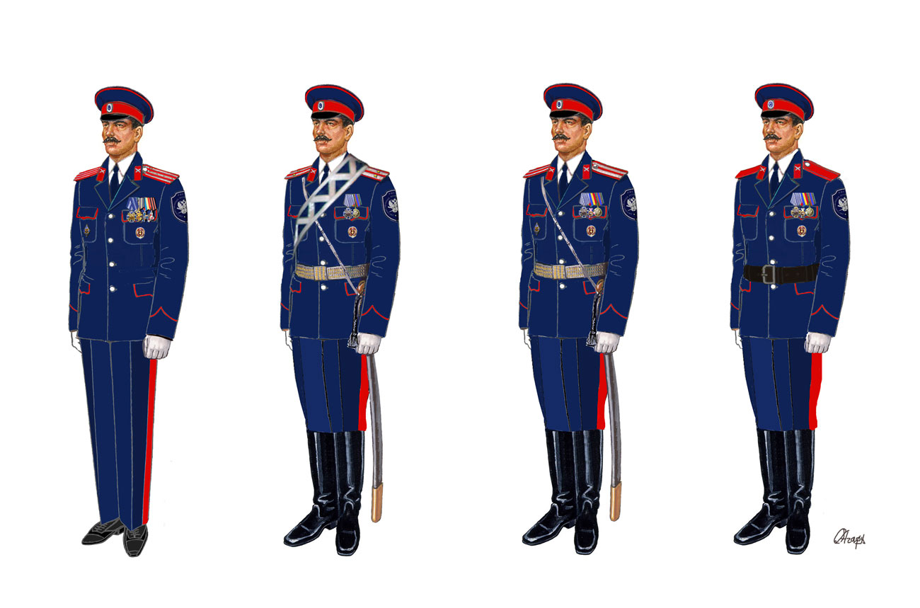 Форма одежды Казаков Всевеликого войска Донского