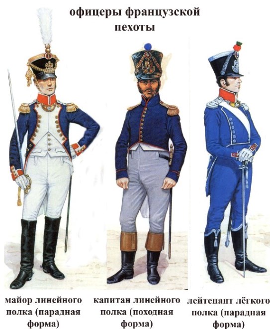 05 офицеры французской пехоты (543x663, 92Kb)