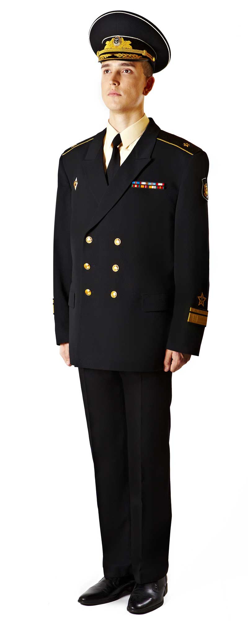 Летняя повседневная форма адмиралов и генералов ВМФ