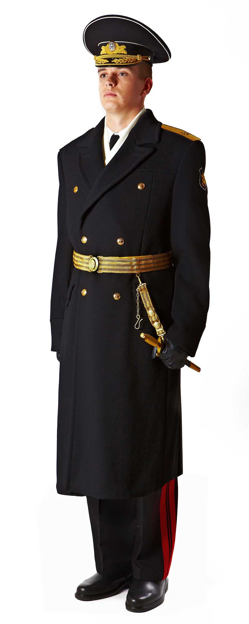 Зимняя парадная форма адмиралов и генералов ВМФ