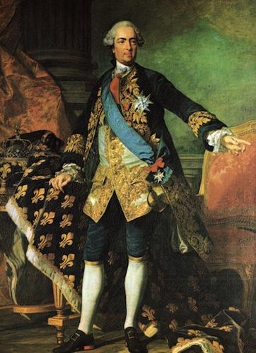 Мужской костюм конца 18 века. Луи XV
