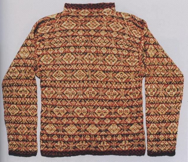 Шотландский свитер середины XIX века