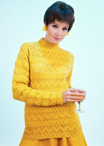 Модель в свитере (фотосессия 1967 года)