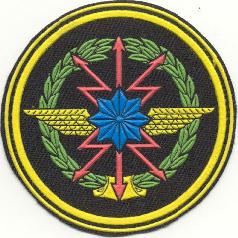 Color Patch of Communication Troops Armed Forces of the Republic of Uzbekistan