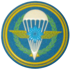 Нарукавный знак Воздушно-Десантные Части Вооруженных Сил Узбекистана. Образец 2003г.