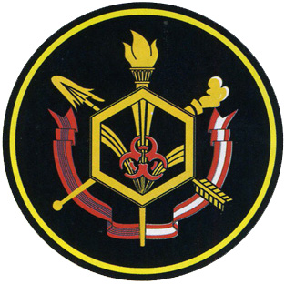 Нарукавный знак Военного университета радиационной, химической и биологической защиты