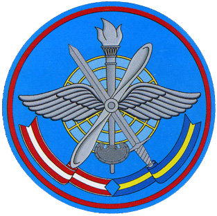 Нарукавный знак Военно-воздушной академии имени Ю.А.Гагарина