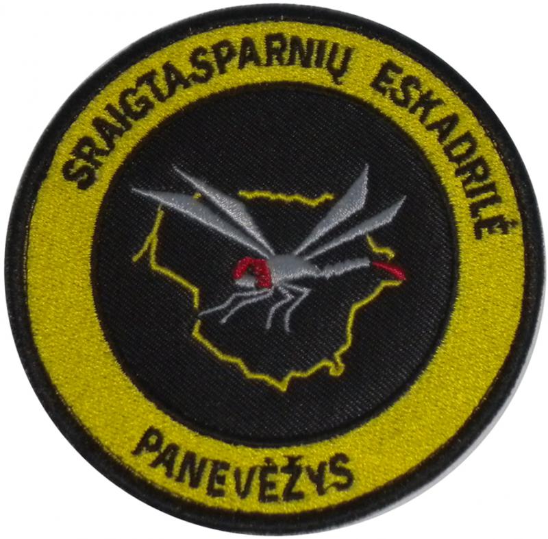 Нашивка эскадрильи вертолетов ВВС Литвы. г.Паневежис