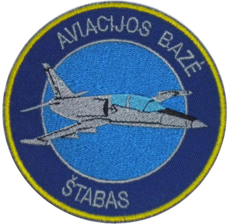 Нашивка Штаба авианосной базы легких самолетов атаки ВВС Литвы