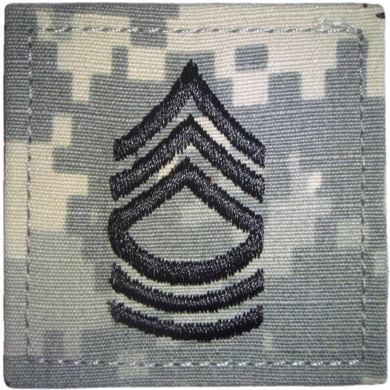 Нагрудный знак различия мастер-сержанта для полевой камуфлированной формы ACU Вооруженных Сил США
