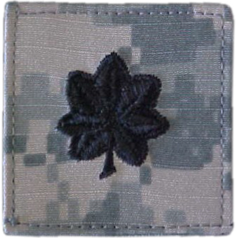Нагрудный знак различия подполковника для полевой камуфлированной формы ACU Вооруженных Сил США