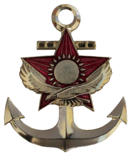 Кокарда матросов ВМС Республики Казахстан