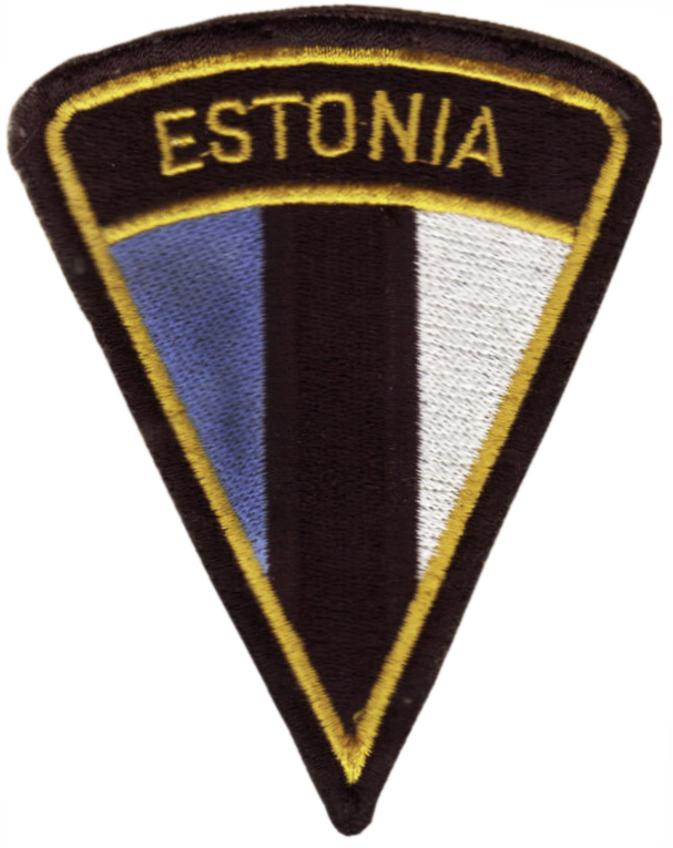 Общий нарукавный знак Вооруженных Сил Эстонии. Образца 1991