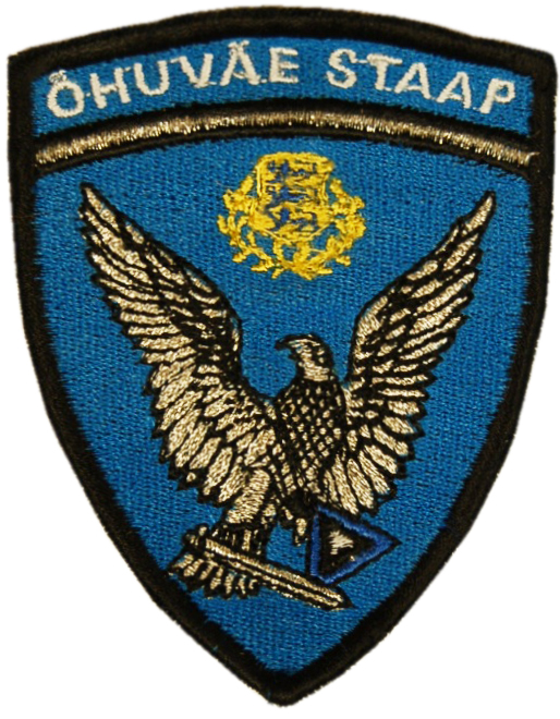 Нарукавный знак Штаба ВВС Вооруженных сил Эстонии