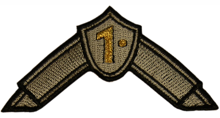 Нарукавный знак 1-ой пехотной бригады Сухопутных Войск Эстонии
