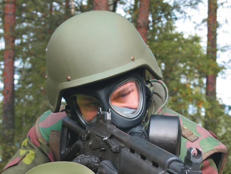 Пример ношения шлема FH-580