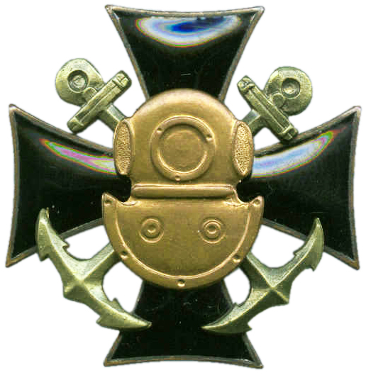 Нагрудный знак Поисково-спасательной службы (ПСС) ВМФ России