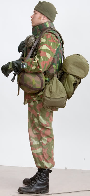Камуфлированный костюм М62 ВС Финляндии