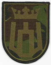 Нарукавный знак Штаба батальона Великого князя Литовского Гедиминаса ВС Литвы