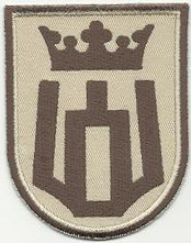 Нарукавный знак Штаба батальона Великого князя Литовского Гедиминаса ВС Литвы