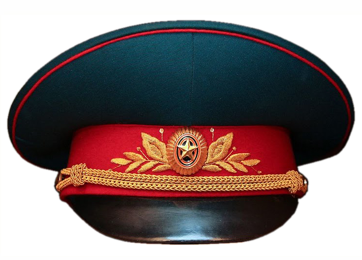 Фуражка парадная солдатская Комендантского полка ВС России