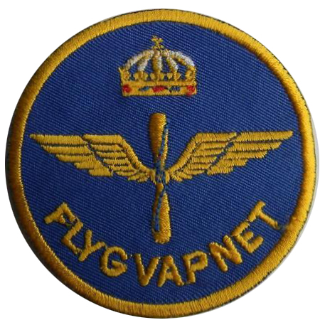 Нарукавный знак Военно-Воздушных сил Швеции