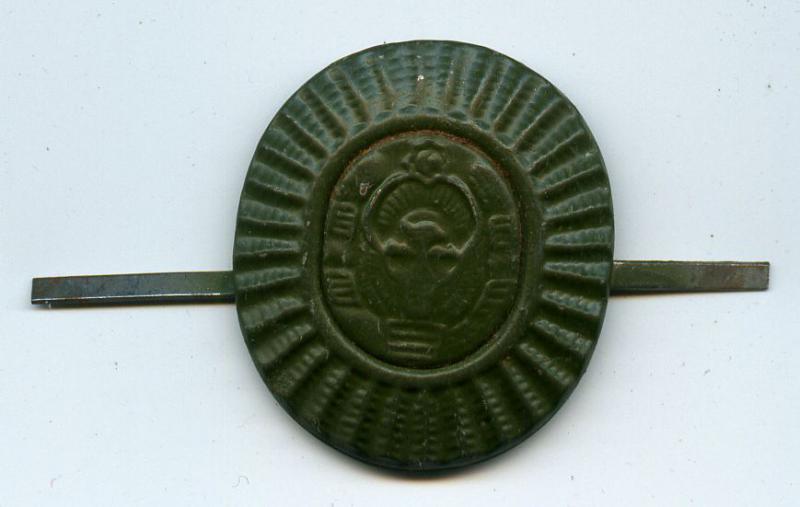 Знак для ношения на полевых головных уборах офицерского и генеральского состава