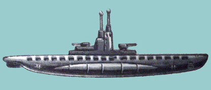 Нагрудный знак для командиров подводных кораблей 