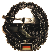 BW кокарда на берет « Бронетанковые войска » ВС Германии