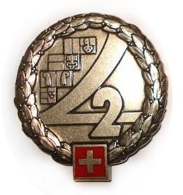 Беретный знак 2-го территориального командования сухопутных войск Швейцарской армии