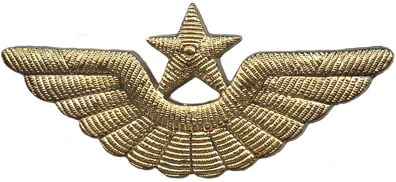 Эмблема на тулью фуражки ВВС республики Беларусь