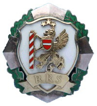 Rezekne border guard school breast mark /Latvian State Border Guard/