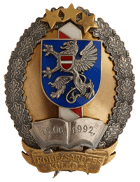 State Border guard college breast mark /Latvian State Border Guard/