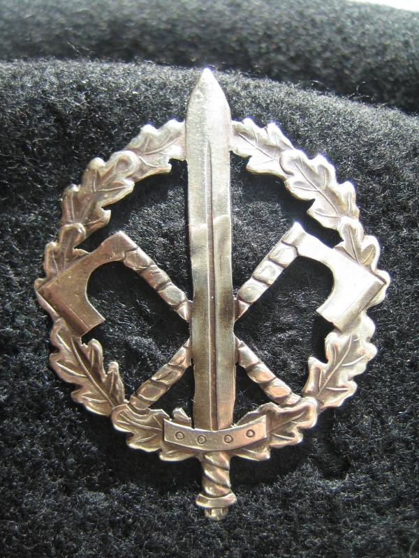 National Armed Forces Infantry Brigade 2.infantry battalion berets cockade /Latvian National Armed Forces/