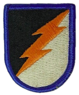 Нашивка на берет 1-го батальона 82-го полка авиации сухопутных войск США