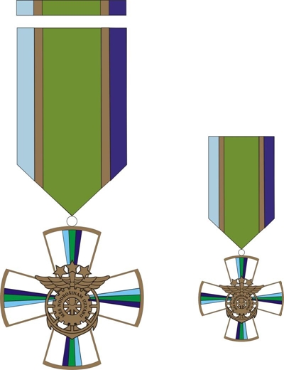 Logistics Command Commander's Award-Honour sign ''For merit'', 3 class /Latvian National Armed Forces/