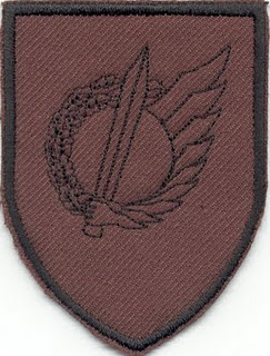 National Guard 1.Infantry brigade (1992-2003) Intelligence platoons patche,3 variant /Latvian National Armed Forces/