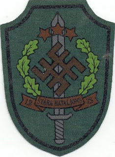 National Guard Staff battalion (1995-2002) patche, 3 variant /Latvian National Armed Forces/