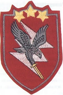 National Guard Special task unit - Hawk (Vanags) (1992-2003) patche, 2 variant /Latvian National Armed Forces/