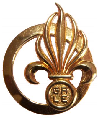 Эмблема на берет Французского Иностранного легиона