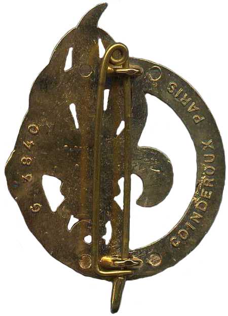 Эмблема на берет 5-го полка Французкого Иностранного легиона.
