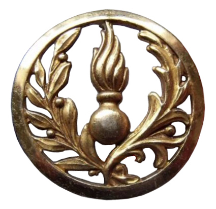 Эмблема на берет Административной Службы ВС Франции
