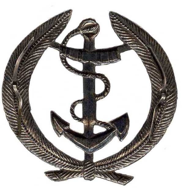 Кокарда эмблема на фуражку ВМС Франции