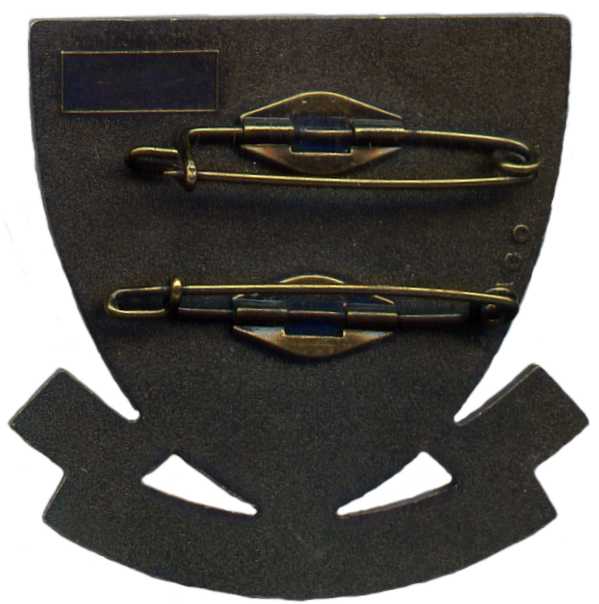 Эмблема на берет морских командос ВМС Франции