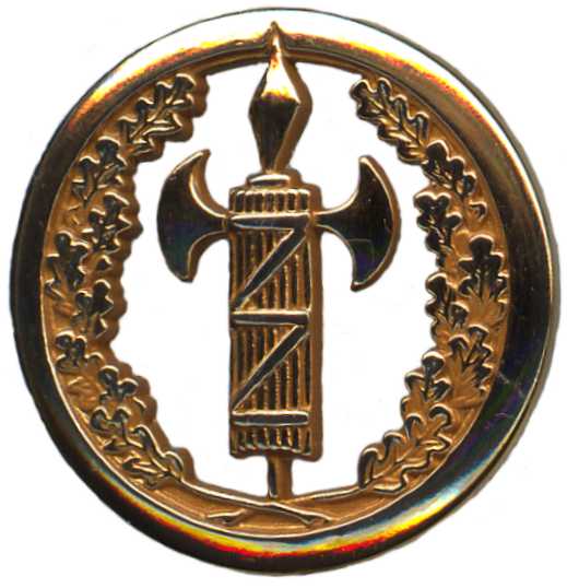 Эмблема на берет Военно Юридической Службы ВС Франции