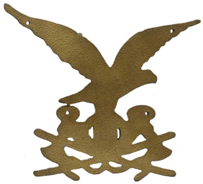 Эмблема на кепи саперов офицерского состава Альпийских стрелков Сухопутных войск Италии
