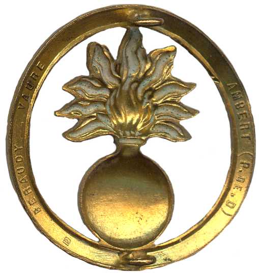 Эмблема на берет военных училищ ВС Франции