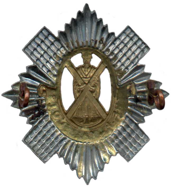 Кокарда знак на фуражку Королевского Шотландского пехотного полка